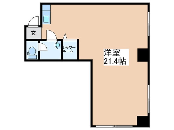 ロジェ札幌２５（５１１）の物件間取画像